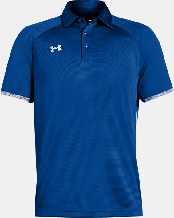 Men's UA Rival Polo, Blue, pdpMainDesktop image number 4